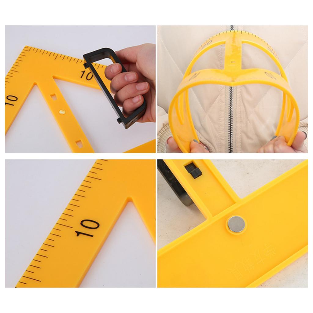 Math Geometry Set With Compass - Conjunto de Réguas de Geometria para