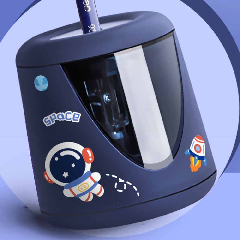 com Adesivo Decorativo, Alimen - Electric Pencil Sharpener Usb avaliação e preço
