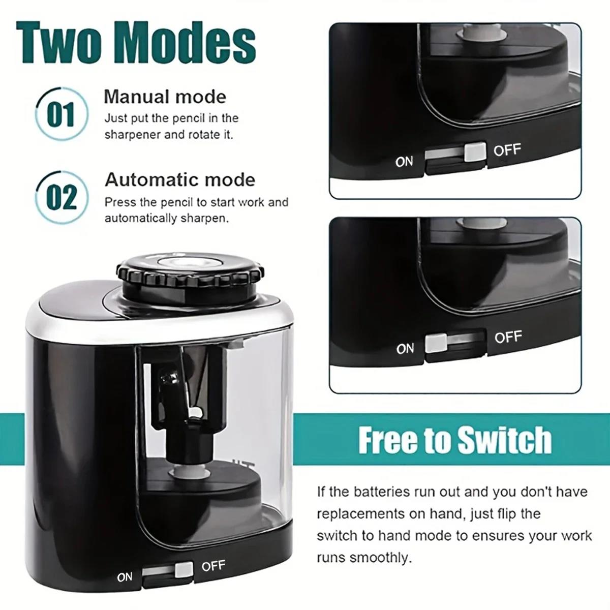 Afiador elétrico portátil, afi - Electric Pencil Sharpener Usb avaliação e preço