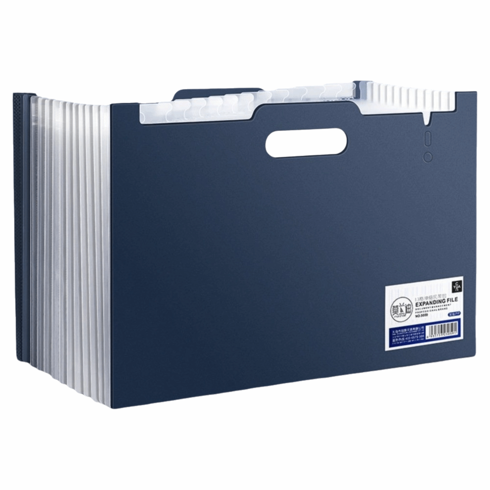 Pasta Expansível Vertical com  - Expandable Accordion File Folder 13 Pockets avaliação e preço