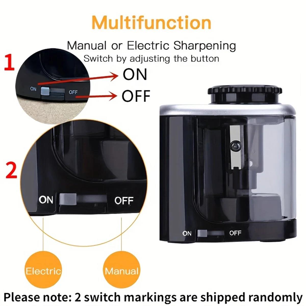 Apontador de lápis automático, - Electric Pencil Sharpener Usb avaliação e preço