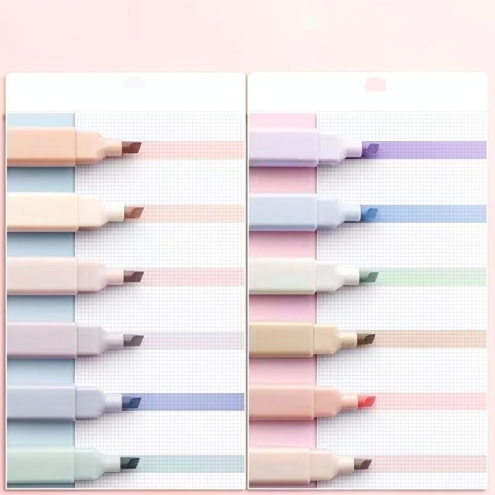 Conjunto de marcadores pastel  - Pastel Highlighter Set Double Ended avaliação e preço